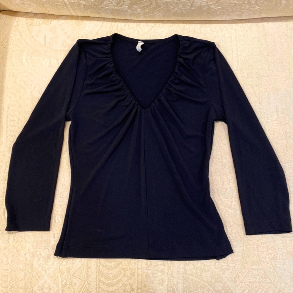 CC Outlaw Black Top.  3/4 Sleeves